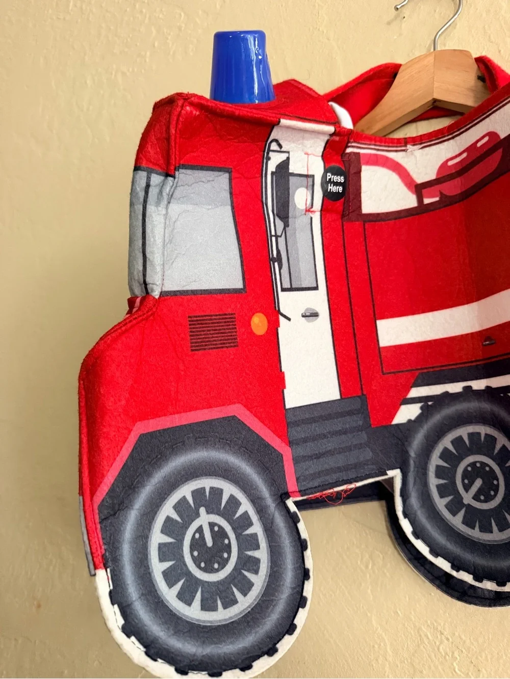 Target Red Fire Truck Kids Costume